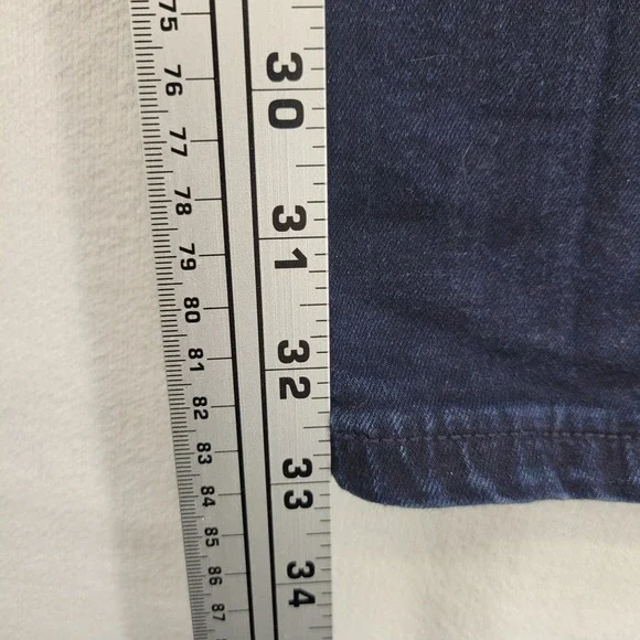 Joe's Jeans Mens 34x33 Blue The Slim Fit Straight Leg Stretch Dark Wash Denim - Picture 10 of 12